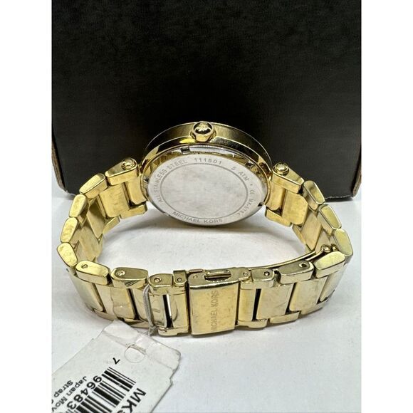 Michael Kors Parker MK5784 Women\'s Gold Stainless Steel Analog Dial Watch JNA197 main image 5
